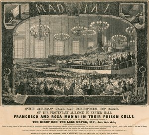 A Protestáns Szövetség nagy madiai találkozója 1853-ban a londoni Exeter Hallban