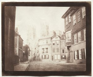Jelenet Yorkban, 1845. alkotó: William Henry Fox Talbot
