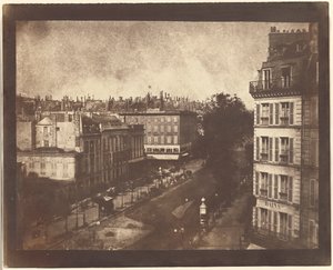 Párizs légi felvétele alkotó: William Henry Fox Talbot