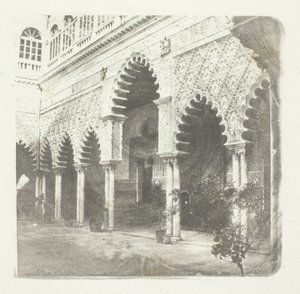 Alcazar de Sevilla alkotó: William Henry Fox Talbot