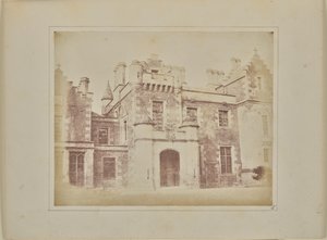 A csarnok ajtaja, Abbotsford alkotó: William Henry Fox Talbot