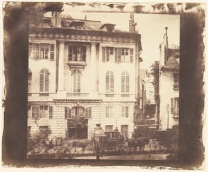Párizsi sorházak Párizsban alkotó: William Henry Fox Talbot