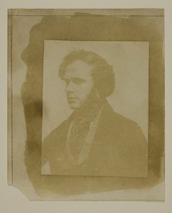 Henneman portréja profilban alkotó: William Henry Fox Talbot