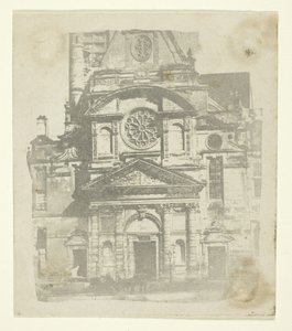 St. Etienne du Mont, homlokzat alkotó: William Henry Fox Talbot