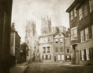 West Front, York Minster, Lendall Street, 1845 alkotó: William Henry Fox Talbot