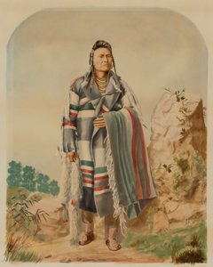 József, a Nez Perce főnöke, kb. 1880.