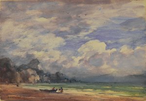 A kaliforniai parton, n.d. alkotó: William Henry Holmes