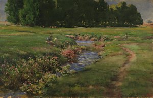 A csobogó patak alkotó: William Henry Holmes