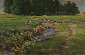 The Babbling Brook, n.d. alkotó: William Henry Holmes