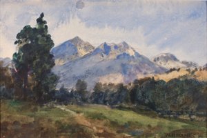 Wyoming Foot Hills, 1921. alkotó: William Henry Holmes