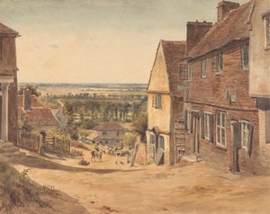 Dagnall Lane, St. Albans alkotó: William Henry Hunt