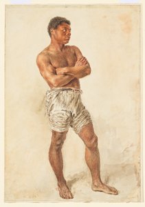 Egy fiatal modell tanulmánya alkotó: William Henry Hunt