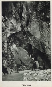 Colorado kanyonjai: Box Canon, Ouray közelében (f/w fotó) alkotó: William Henry Jackson