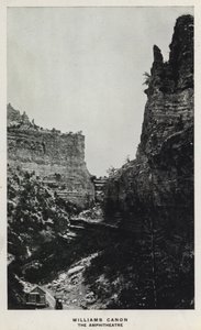 Colorado kanyonjai: Williams Canon, The Amphitheatre (f/w fotó)