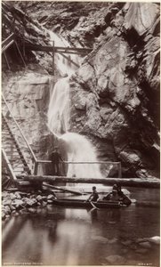 Cheyenne-vízesés alkotó: William Henry Jackson