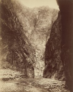 Diamond River Canyon,1885 (fotó) alkotó: William Henry Jackson