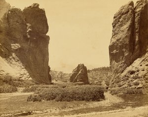 Gateway: Az Istenek kertje és a Pikes Peak alkotó: William Henry Jackson