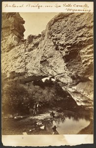 [Natural Bridge, felülről nézve, La Prêle-kanyon, Wyoming]