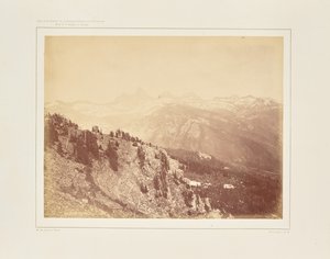 A Téton-hegység panorámája alkotó: William Henry Jackson