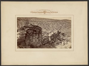 Romok Montezuma Cañonban alkotó: William Henry Jackson