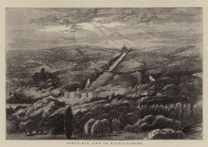 Madártávlatból Wilhelmshohe alkotó: William Henry James Boot