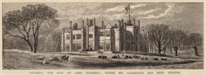 Dalmeny, Lord Rosebery székhelye, ahol Gladstone úr tartózkodott alkotó: William Henry James Boot