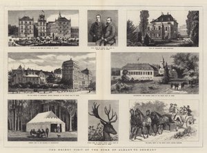 Albany hercegének legutóbbi németországi látogatása