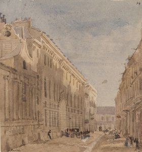 A Kings Stabling kezdete, Párizs, 1828 körül (wc papíron)