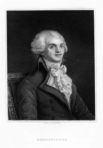 Maximilien Robespierre, a francia forradalom egyik vezére, XIX
