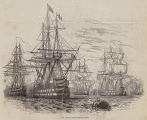 A brit flotta Lisszabon előtt