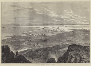 A menedék új kikötője Holyheadben alkotó: William Henry Pike