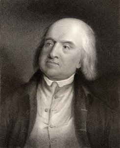 Jeremy Bentham, S. Freeman (1773-1857) metszete a „National Portrait Gallery IV. kötetéből”, megjelent 1835 körül
