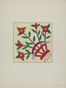 Darabolt paplan 1 négyzet, c. 1940.