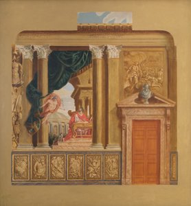 A király lépcsőháza, a Hampton Court Palace alkotó: William Herbert Hampton