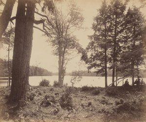 Ganoga-tó, 1895 körül (fotó)