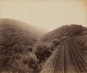 Musconetcong-görbe,c. 1895 (fotó) alkotó: William Herman Rau