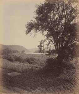 Festői Susquehanna, Laceyville közelében, 1895 körül (fotó)