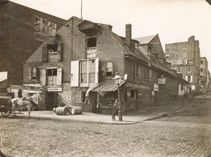 Race Street Wharf, Delaware Avenue, Race Street, 1867