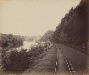 Rockdale Curve, a Lehigh-on,c. 1895 (fotó)