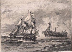 Arethusa és a Belle Poule Kr. u. 1778