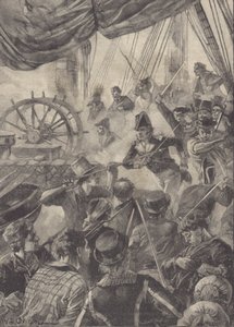 beszállás (litho) alkotó: William Heysham Overend
