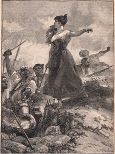 A sragossai szolgálólány hősiessége Kr. u. 1808