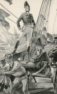 Lord Cochrane segítséget kér a francia flotta megtámadásához