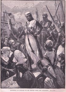Richard fogadása a kontinensről való visszatérésekor Kr. u. 1194