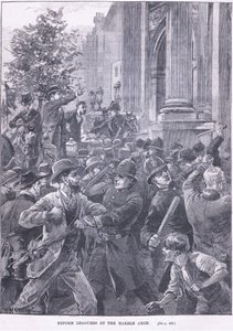 Reformszövetségesek a Márványívben 1866-ban