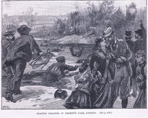 Korcsolya katasztrófa a Regents Parkban, Londonban 1868-ban