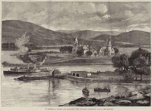 Szent Benedek Főiskola és kolostor, Fort Augustus, Caledonian-csatorna