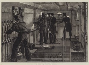 A Conning-torony a HMS Thunderer fedélzetén alkotó: William Heysham Overend