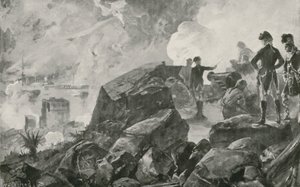 A spanyol ütőhajók megsemmisítése a britek által Gibraltárban