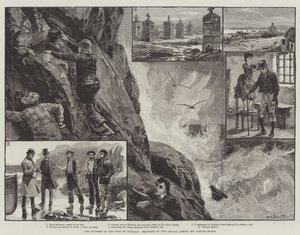 A vészhelyzet Írország nyugati részén alkotó: William Heysham Overend